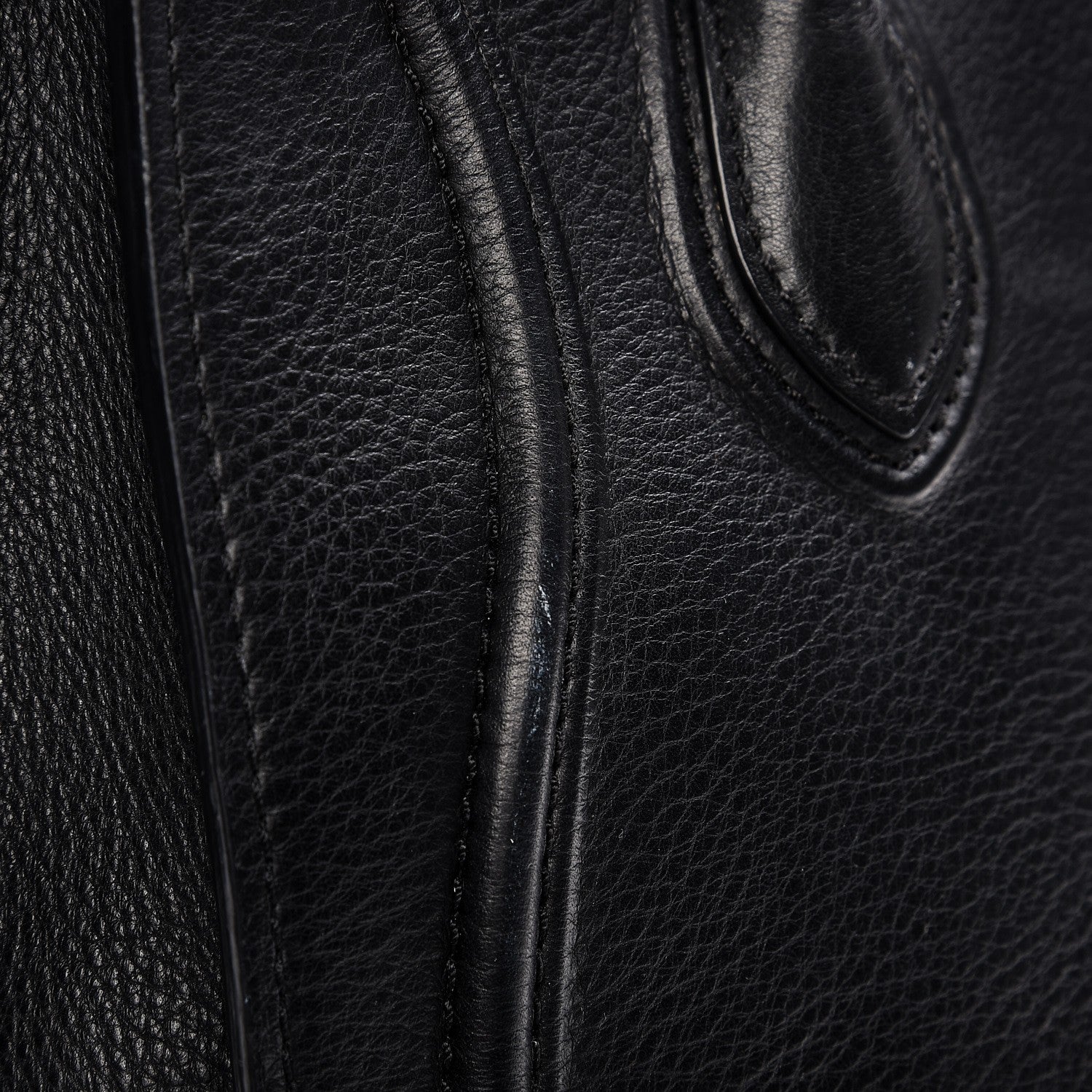 Celine Supple Calfskin Medium Phantom Luggage Black 11 of 14
