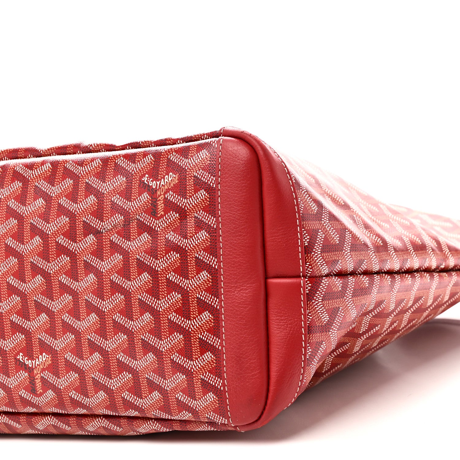 Goyard Goyardine Artois MM Red 10 of 11