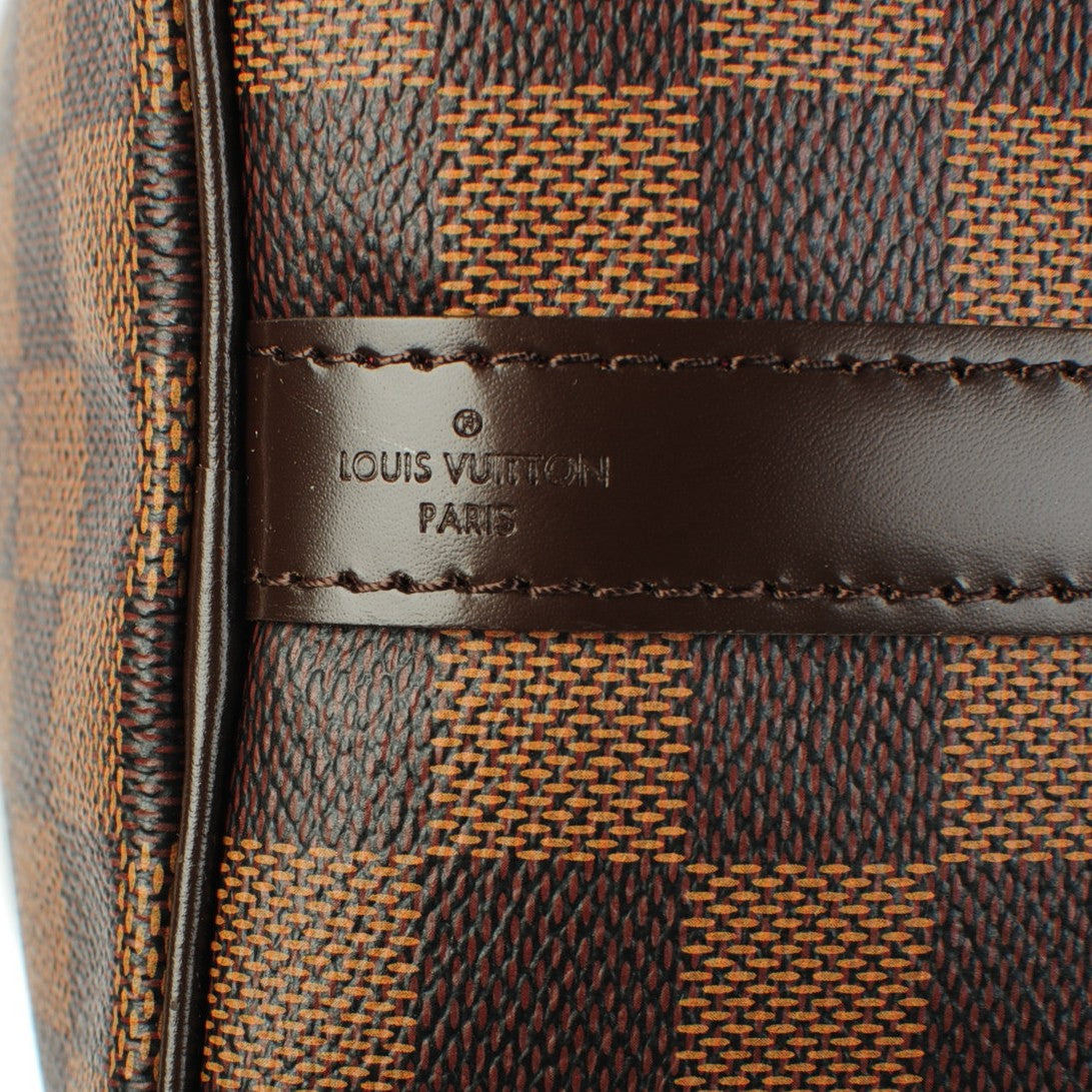 Damier Ebene Speedy Bandouliere 25