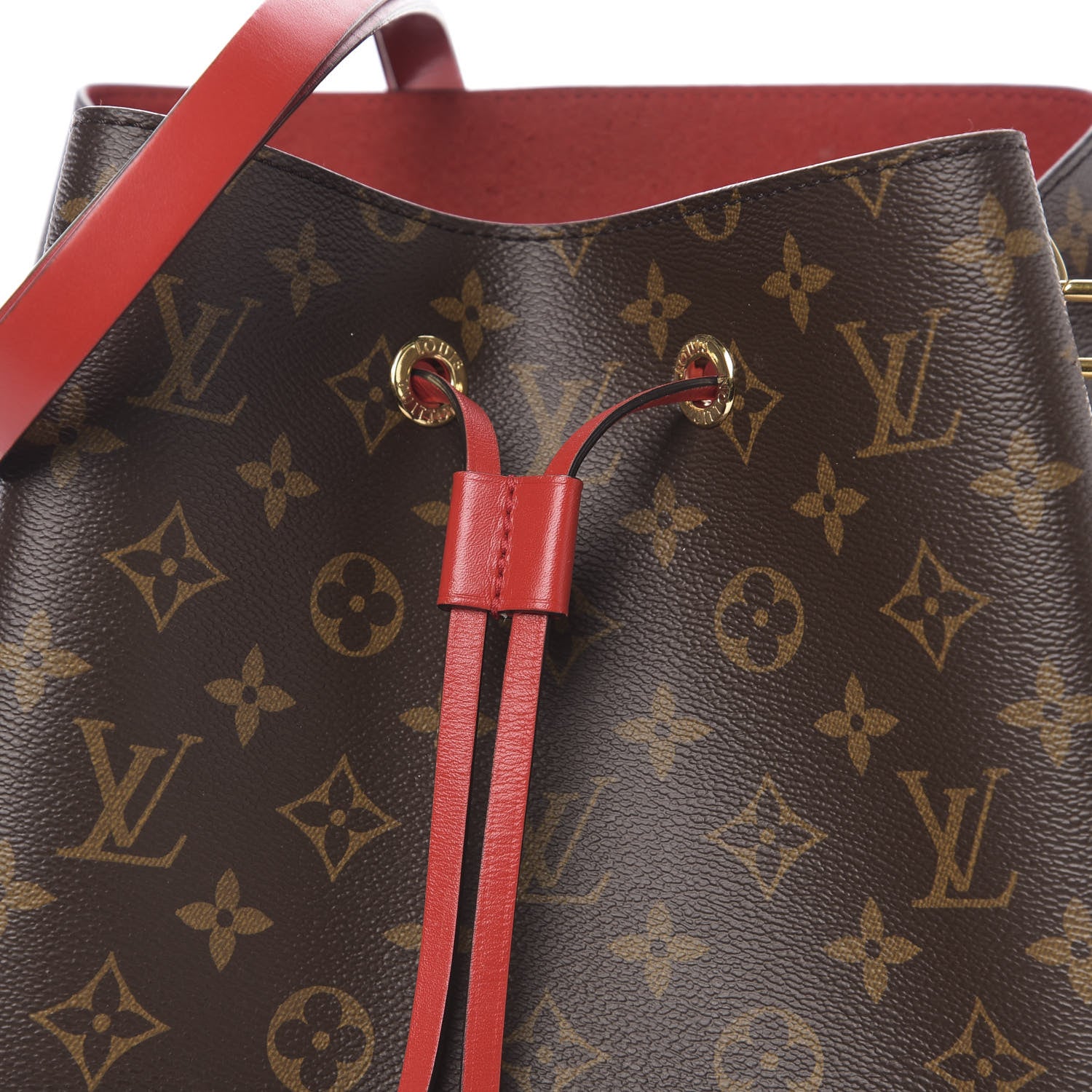 Louis Vuitton Monogram Neonoe MM Coquelicot 9 of 9