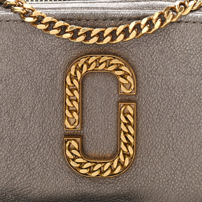 Marc Jacobs Metallic Grained Calfskin Glam Shot Crossbody Bronze 8 of 11