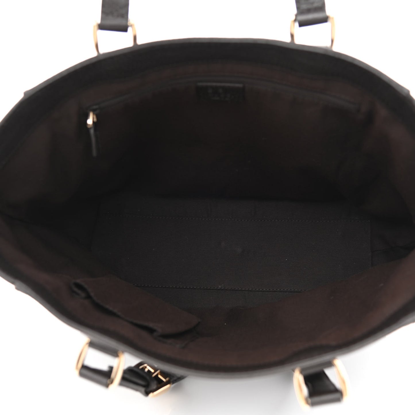 Monogram Crest Tote Brown