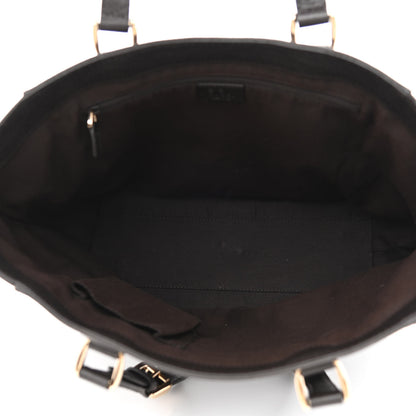 Gucci Monogram Crest Tote Brown 5 of 11