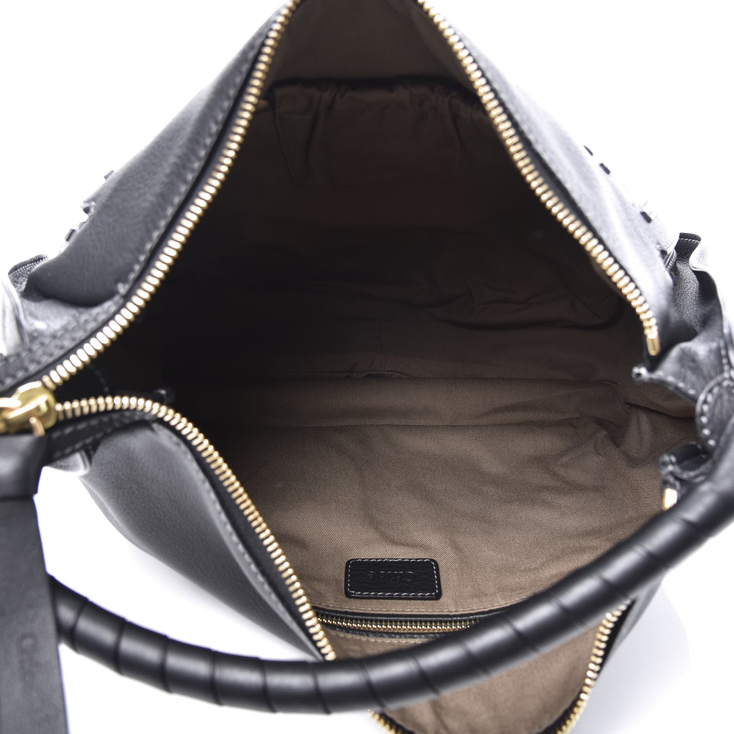 Chloe Calfskin Large Marcie Hobo Black 4 of 11