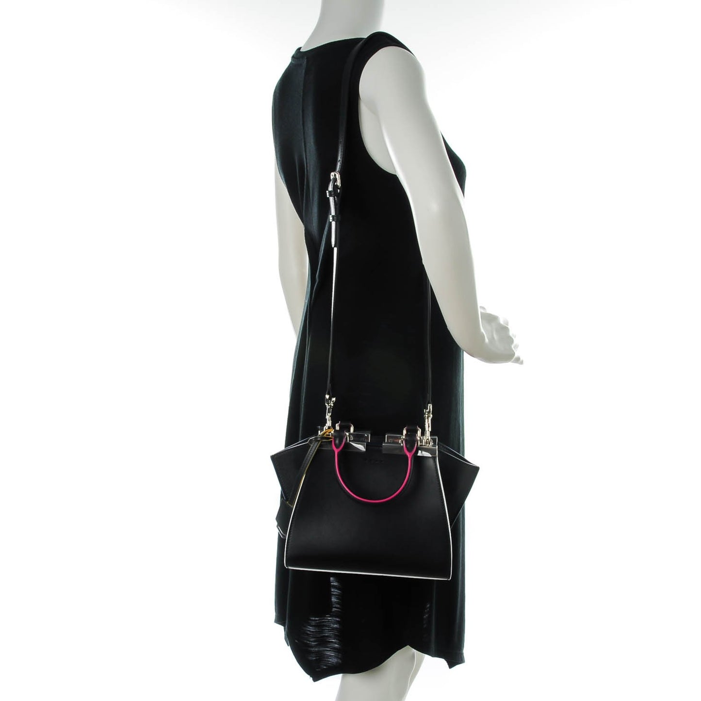 Vitello Dolce Mini 3Jours Tote Black
