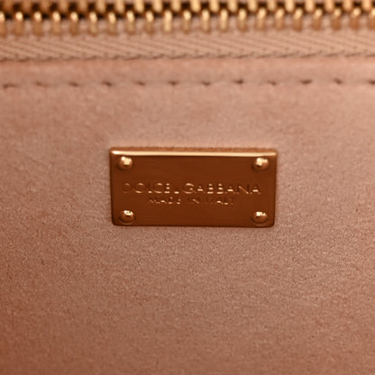 Dolce & Gabbana Calfskin DG Logo Flap Crossbody Bag White 6 of 9