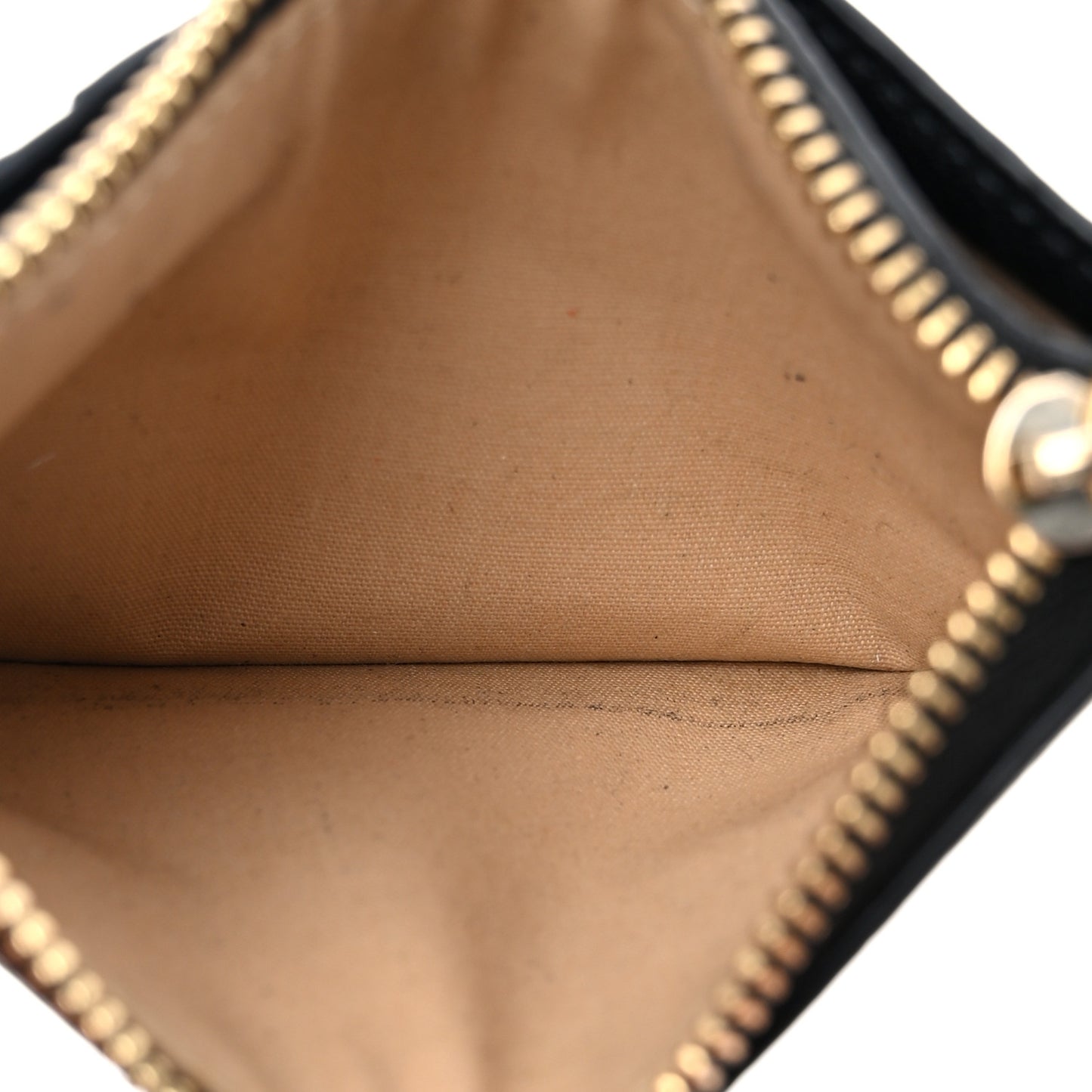Grained Calfskin Drew Card Holder Black