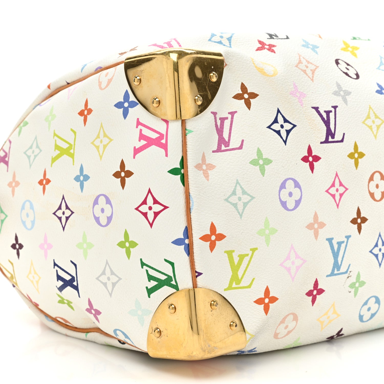 Louis Vuitton Monogram Multicolor Speedy 30 White 8 of 14