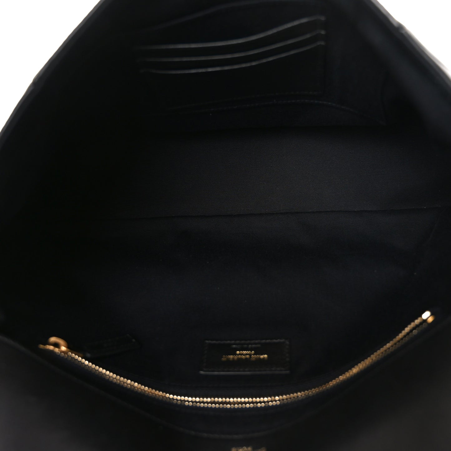 Lambskin Patchwork Monogram Large Jamie Black