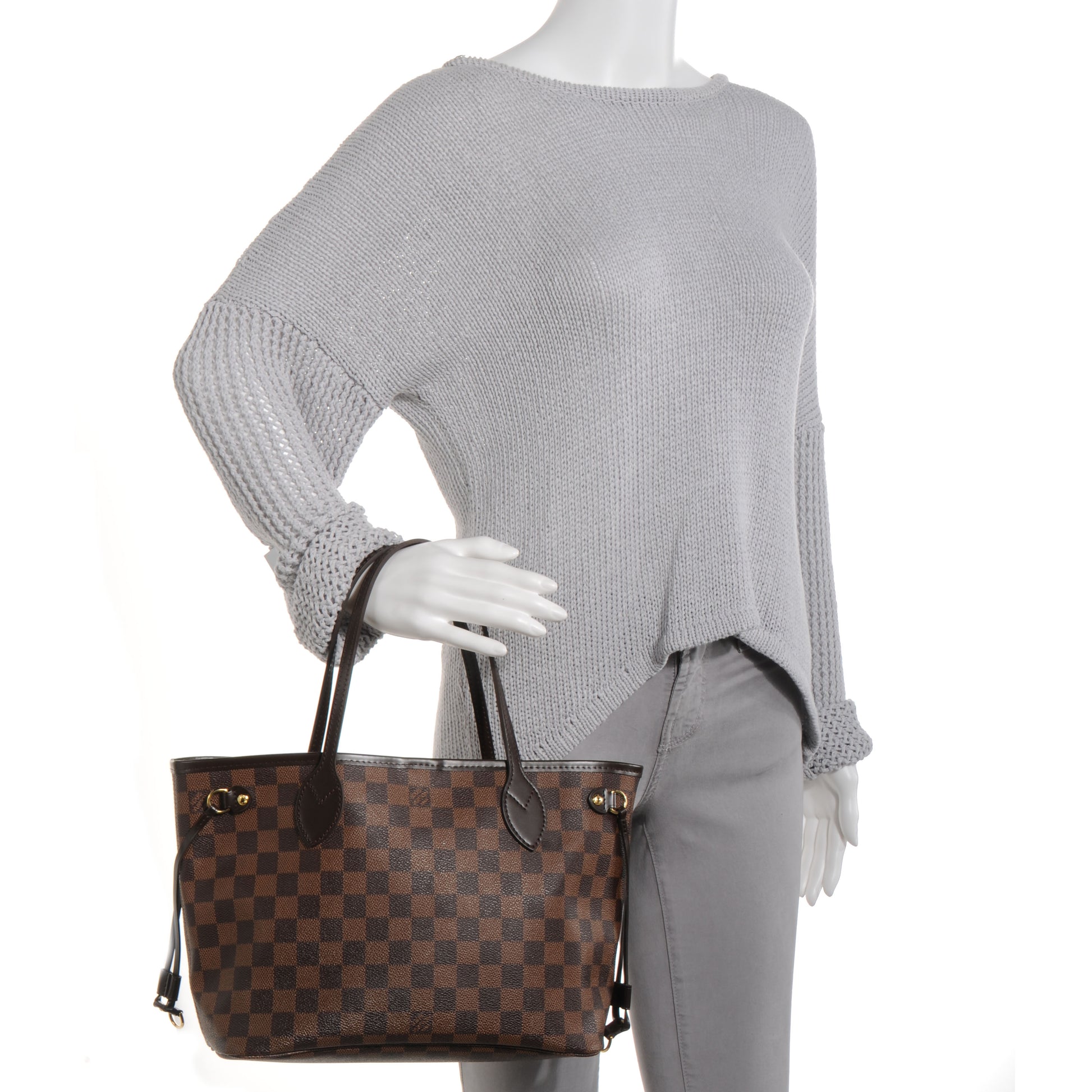 Louis Vuitton Damier Ebene Neverfull PM 2 of 8
