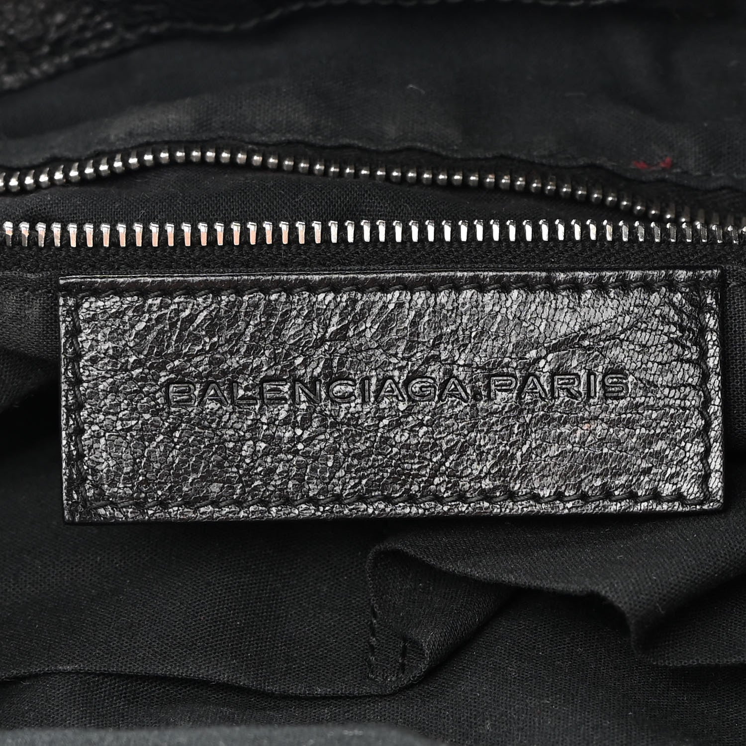 Balenciaga Agneau Giant 12 Silver Hardware Mini Pompon Black 6 of 13