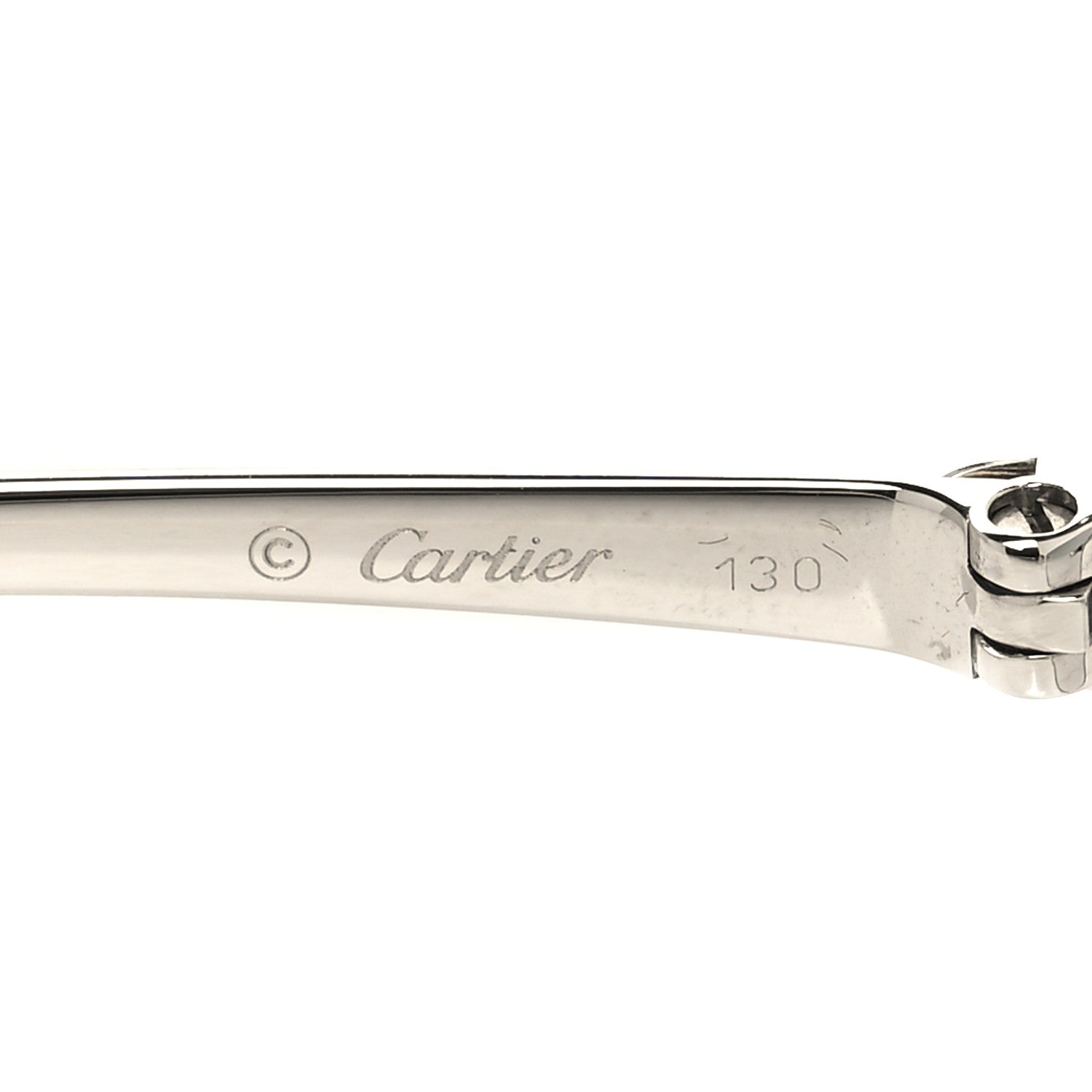 Cartier Metal Sunglasses CT0225S 130 Silver 5 of 8