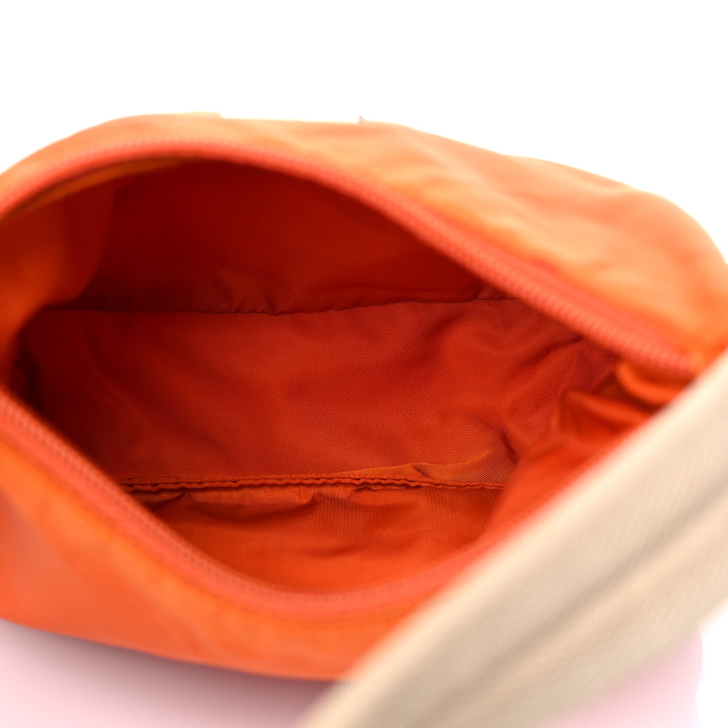 Tessuto Nylon Sport Shoulder Bag Orange