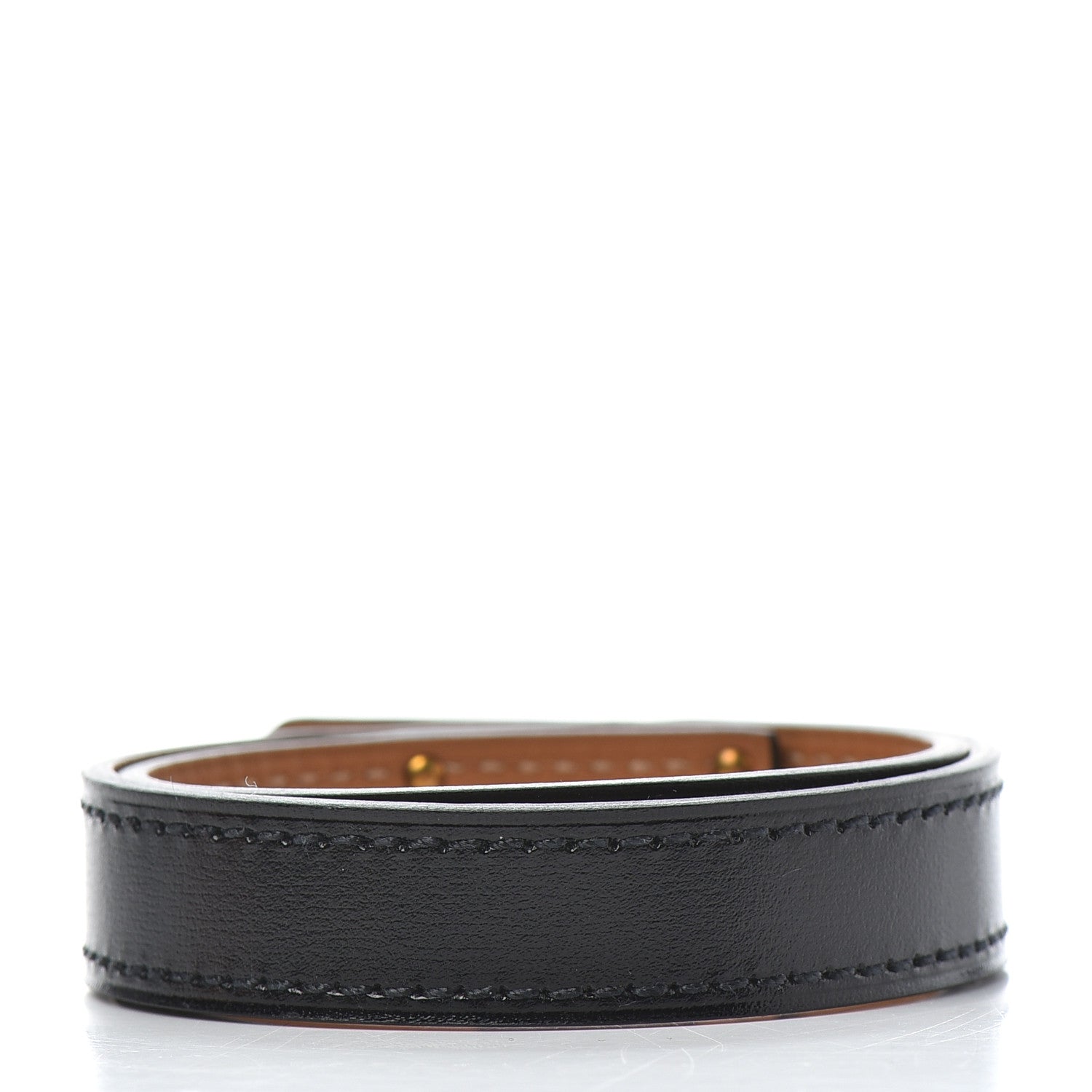 Hermes Box Kelly Double Tour Bracelet T2 Black 3 of 5