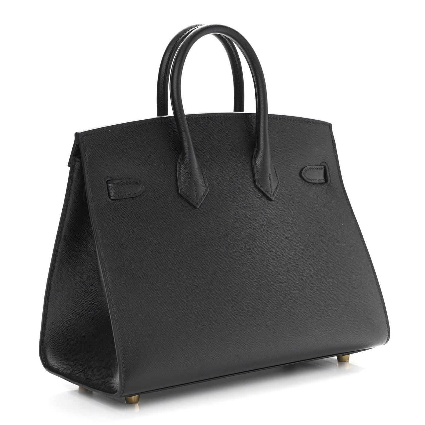 Madame Calfskin Birkin Sellier 25 Black