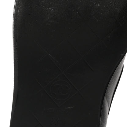 Chanel Lambskin Quilted CC Turnlock Loafers 36.5 Black 10 of 11