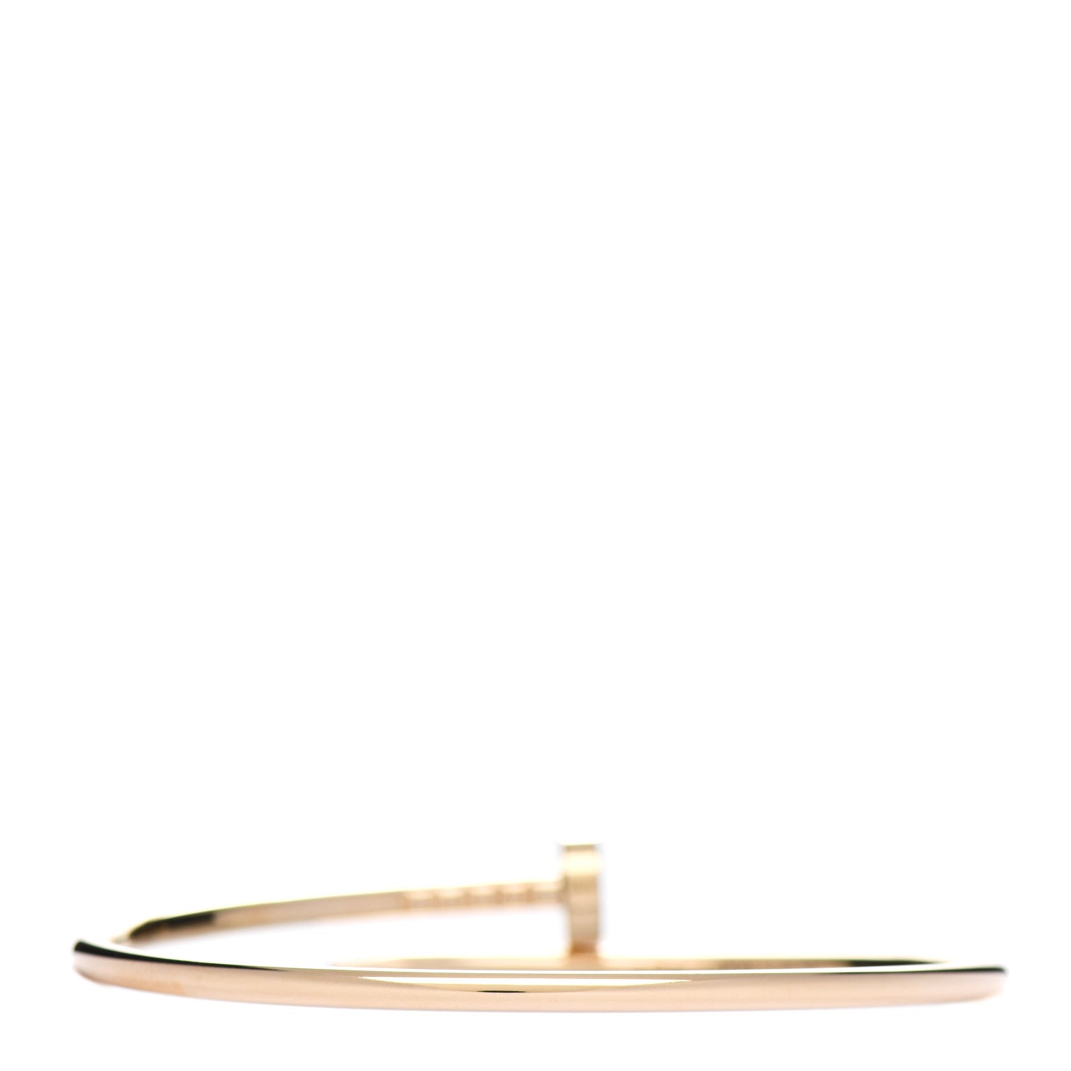 Cartier 18K Yellow Gold Small Juste Un Clou Bracelet 15 2 of 4