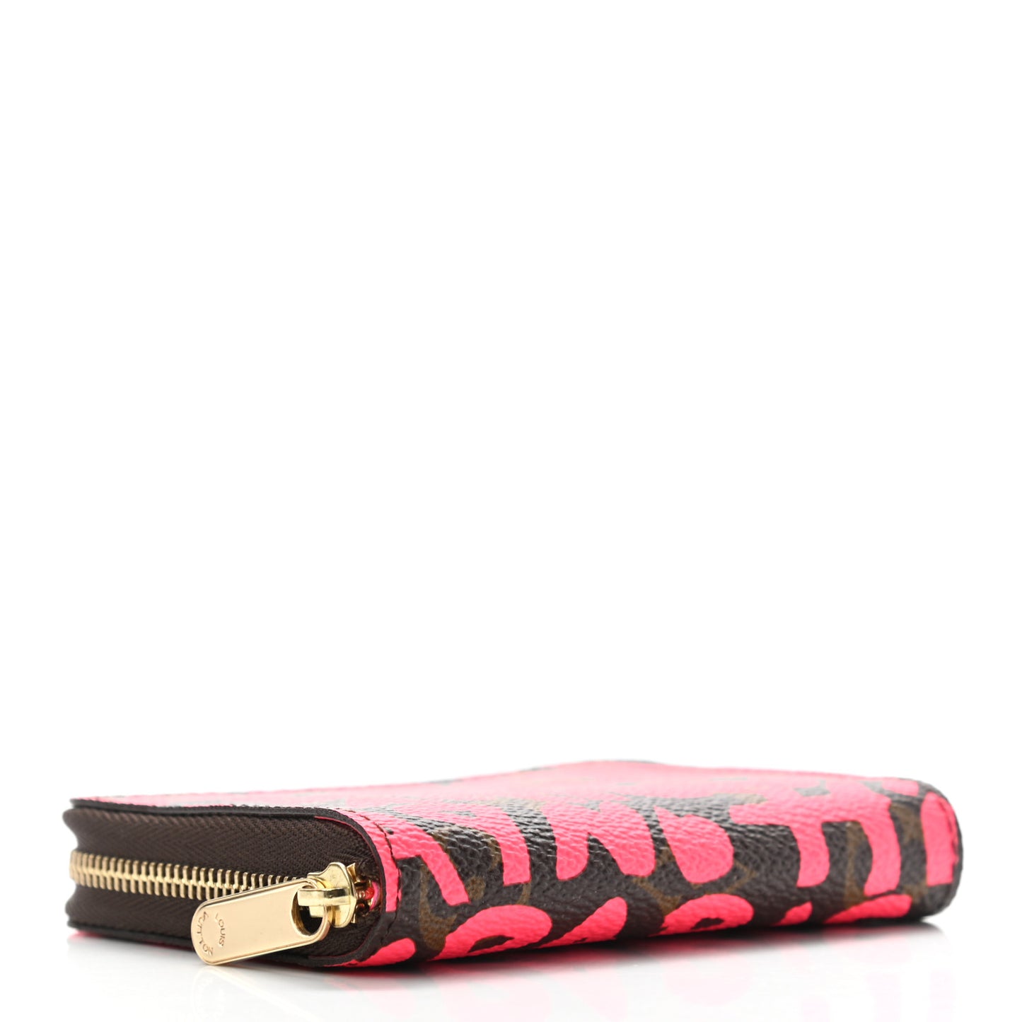 Monogram Graffiti Zippy Coin Purse Fuchsia