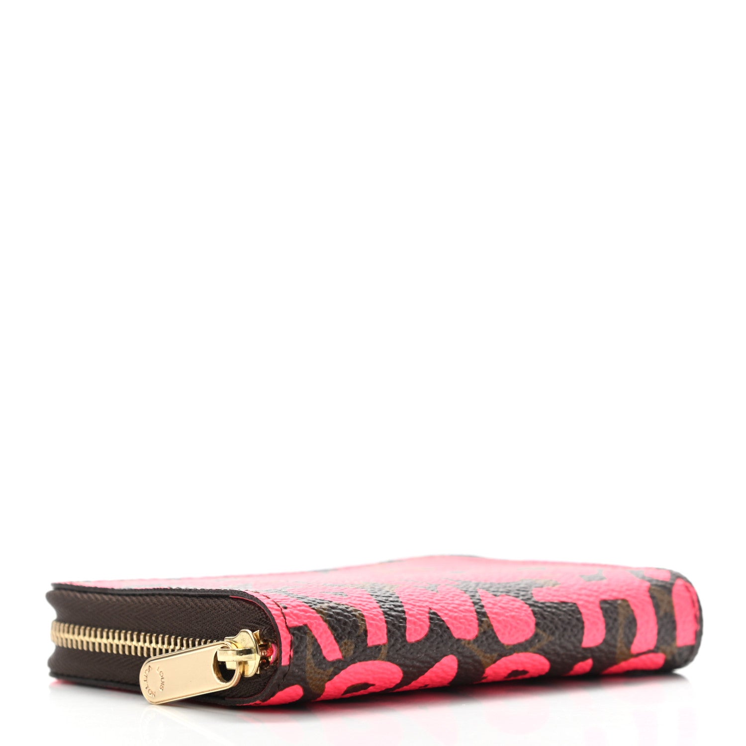 Louis Vuitton Monogram Graffiti Zippy Coin Purse Fuchsia 4 of 7