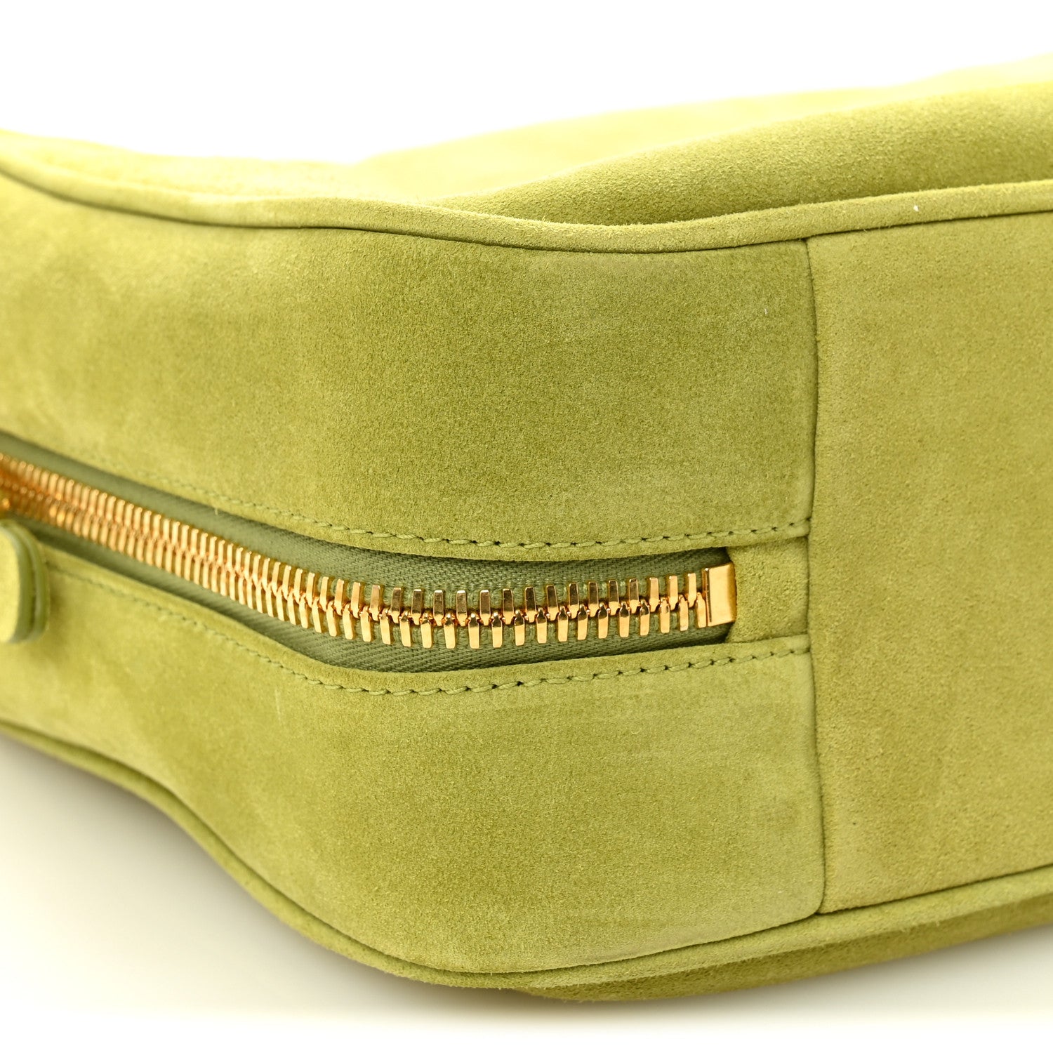 Miu Miu Camoscio Beau Top Handle Bag Edera 8 of 9