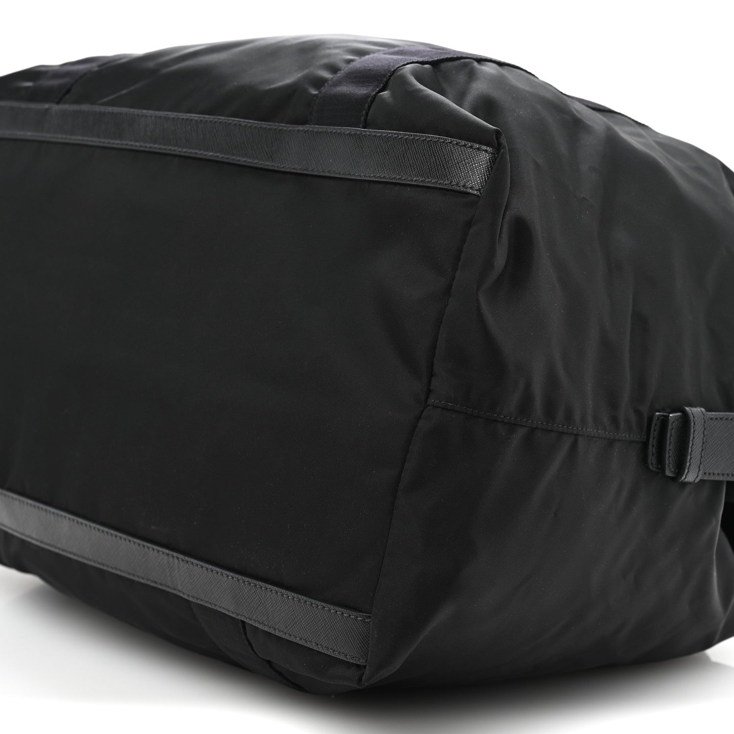 Prada Re-Nylon Saffiano Duffle Bag Black 9 of 9