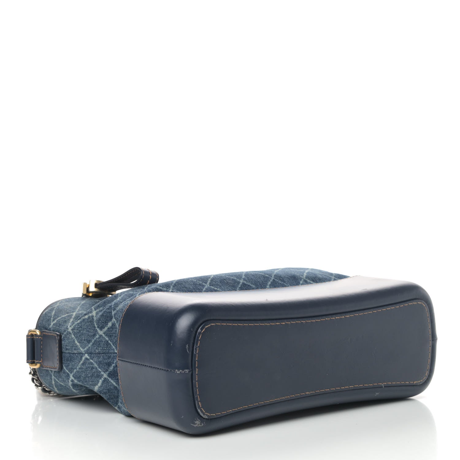 Chanel Denim Calfskin Medium Gabrielle Hobo Blue 3 of 6