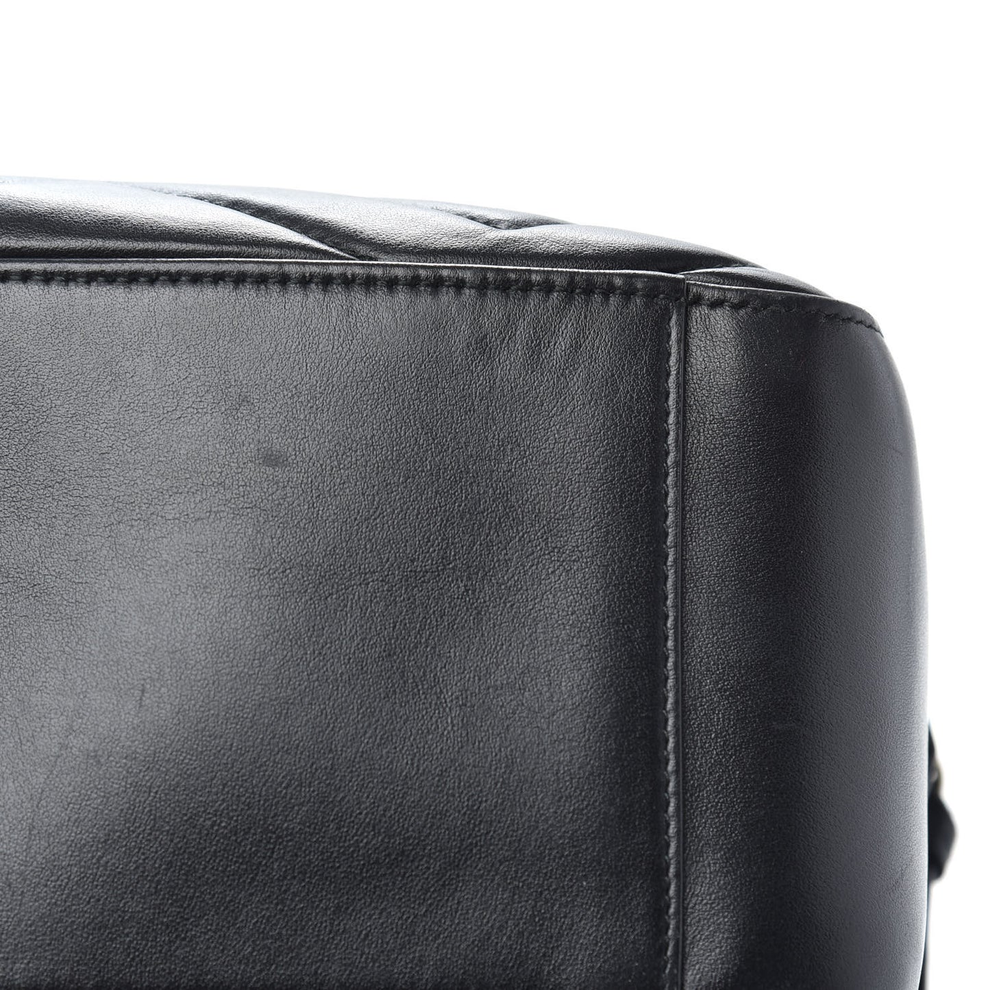 Calfskin Matelasse GG Marmont Backpack Black