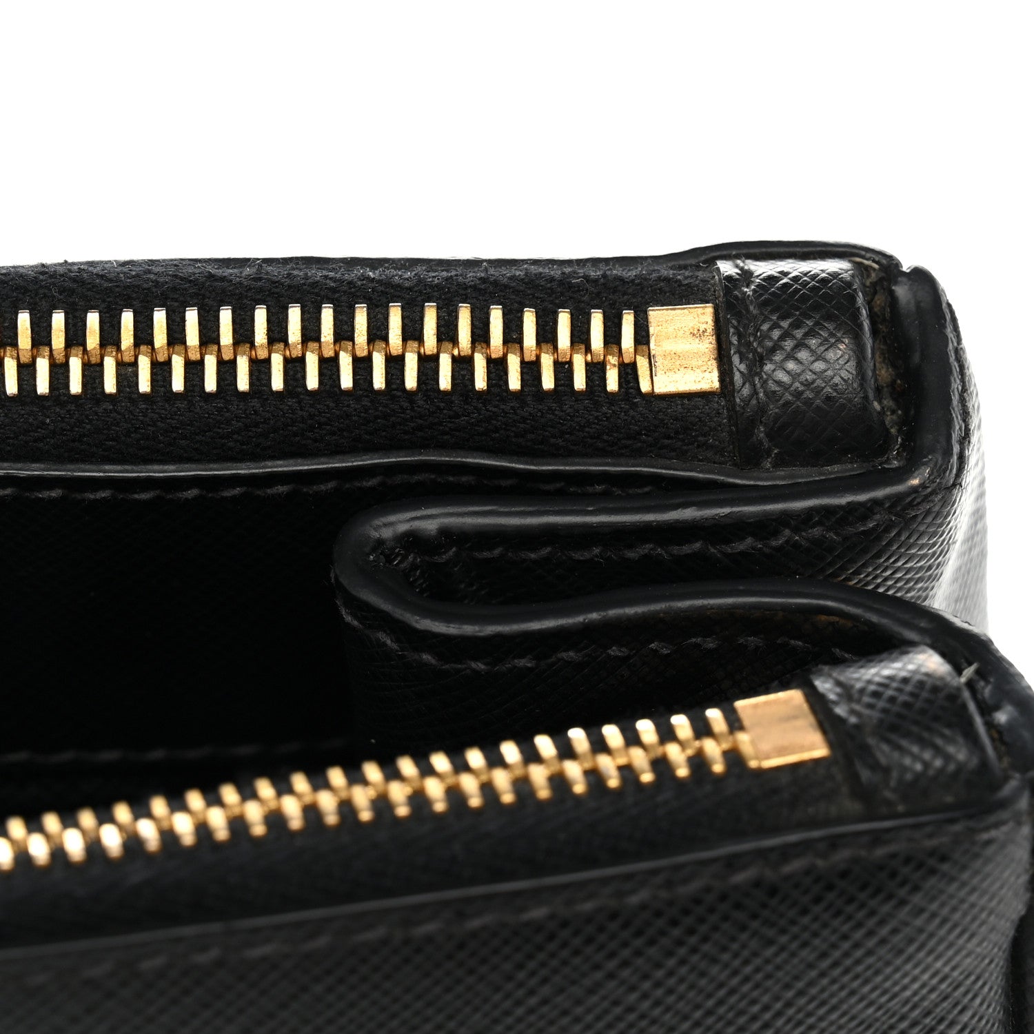 Prada Saffiano Lux Medium Galleria Double Zip Tote Black 11 of 11