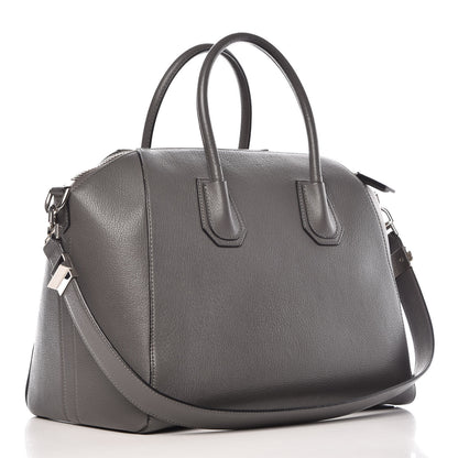 Givenchy Sugar Goatskin Medium Antigona Dark Grey 4 of 11