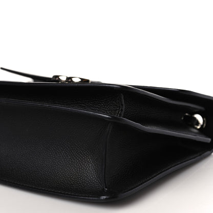 Chanel Caviar Quilted Small CC Box Top Handle Flap Black 9 of 9