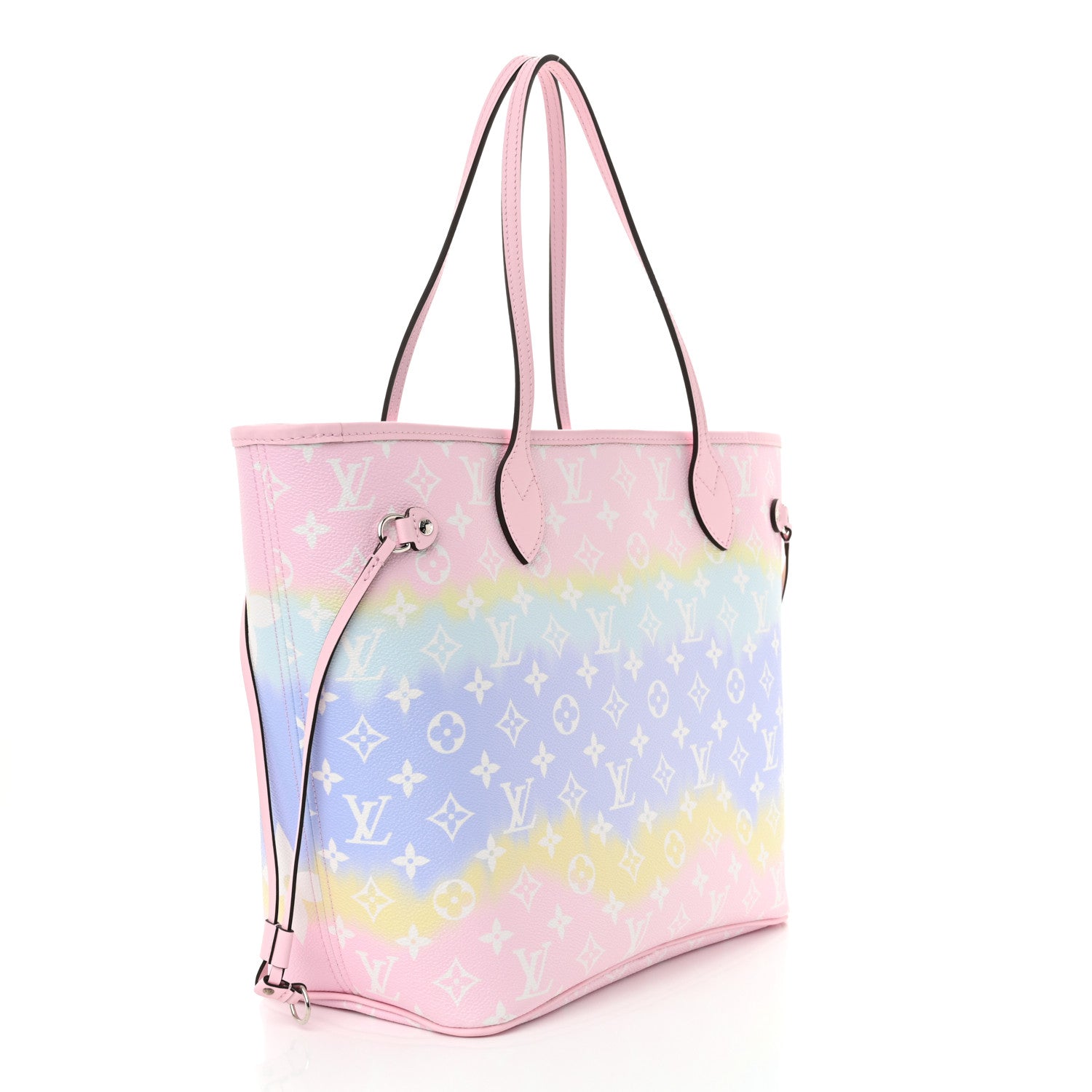 Louis Vuitton Monogram Escale Neverfull MM Pastel 3 of 11