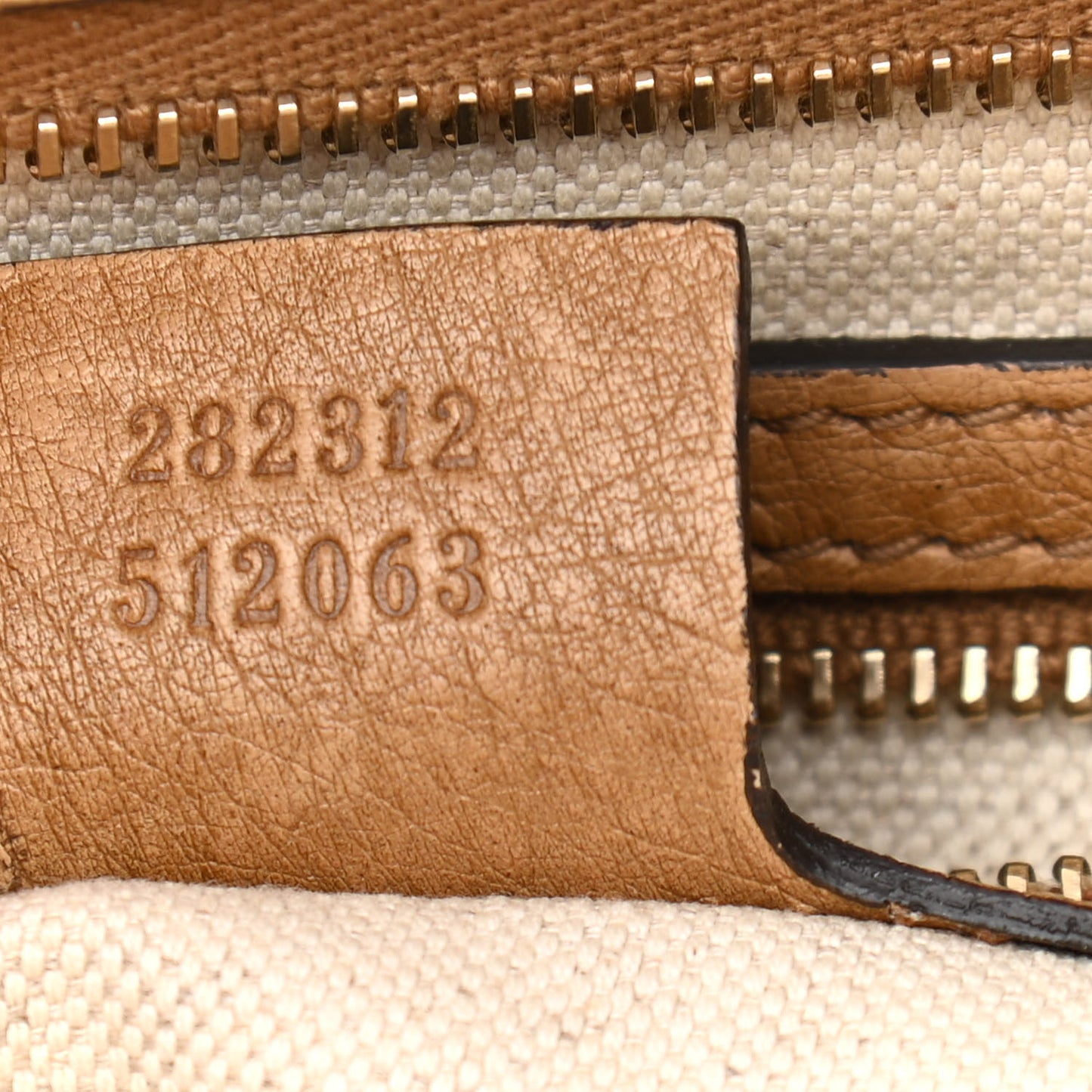 Ostrich Medium Bamboo Buckle Tote Tan