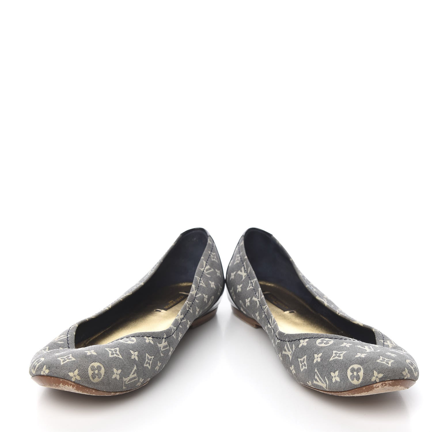 Louis Vuitton Monogram Idylle Ballerina Flats 40 Encre 13 of 14