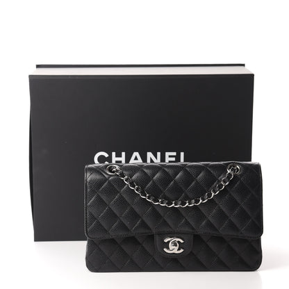 Chanel Caviar Quilted Medium Double Flap Black 13 of 13