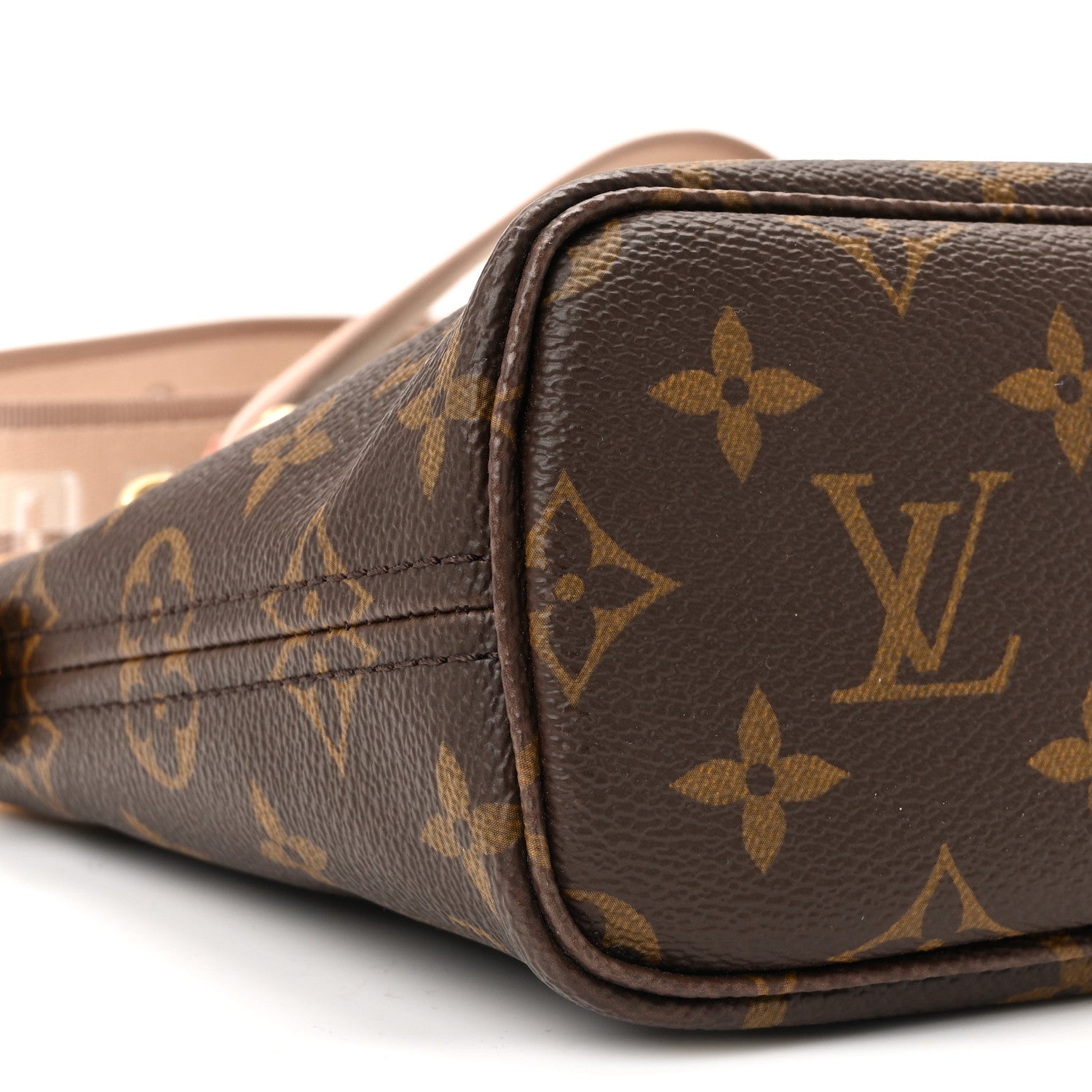 Louis Vuitton Monogram Neverfull BB Beige 8 of 9