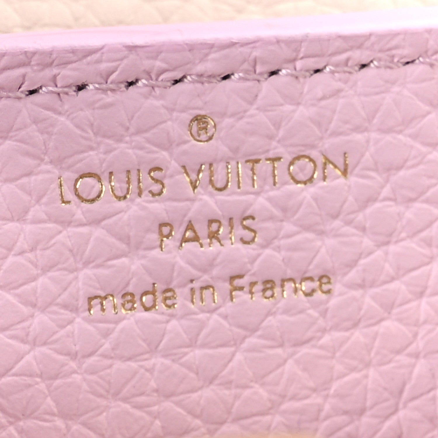Louis Vuitton Taurillon Flower Chain Capucines Mini Marshmallow 6 of 9