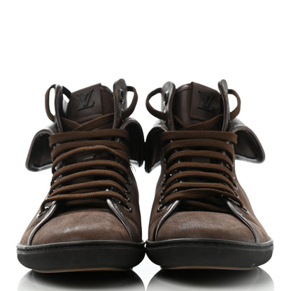 Louis Vuitton Calfskin Monogram Brea Sneaker 37 Brown 2 of 11