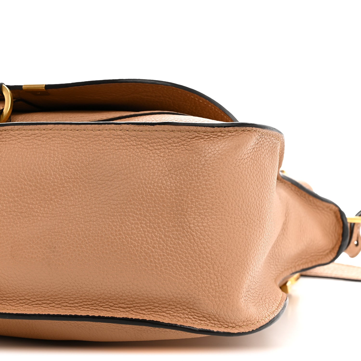 Chloe Calfskin Braided Medium Marcie Double Carry Light Tan 10 of 12