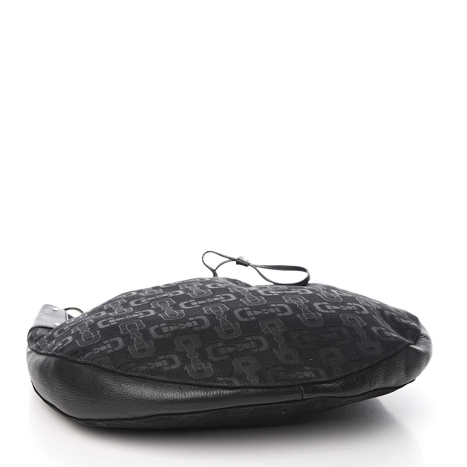 Gucci Horsebit Print Hobo Black 4 of 10
