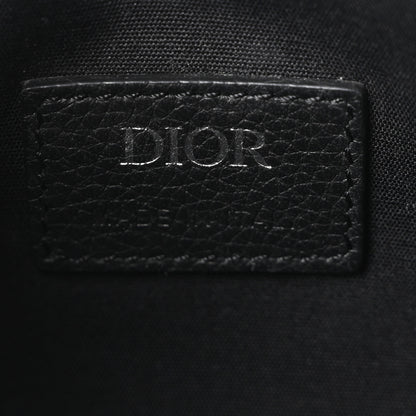 Christian Dior Oblique Saddle Messenger Pouch Beige Black 6 of 10