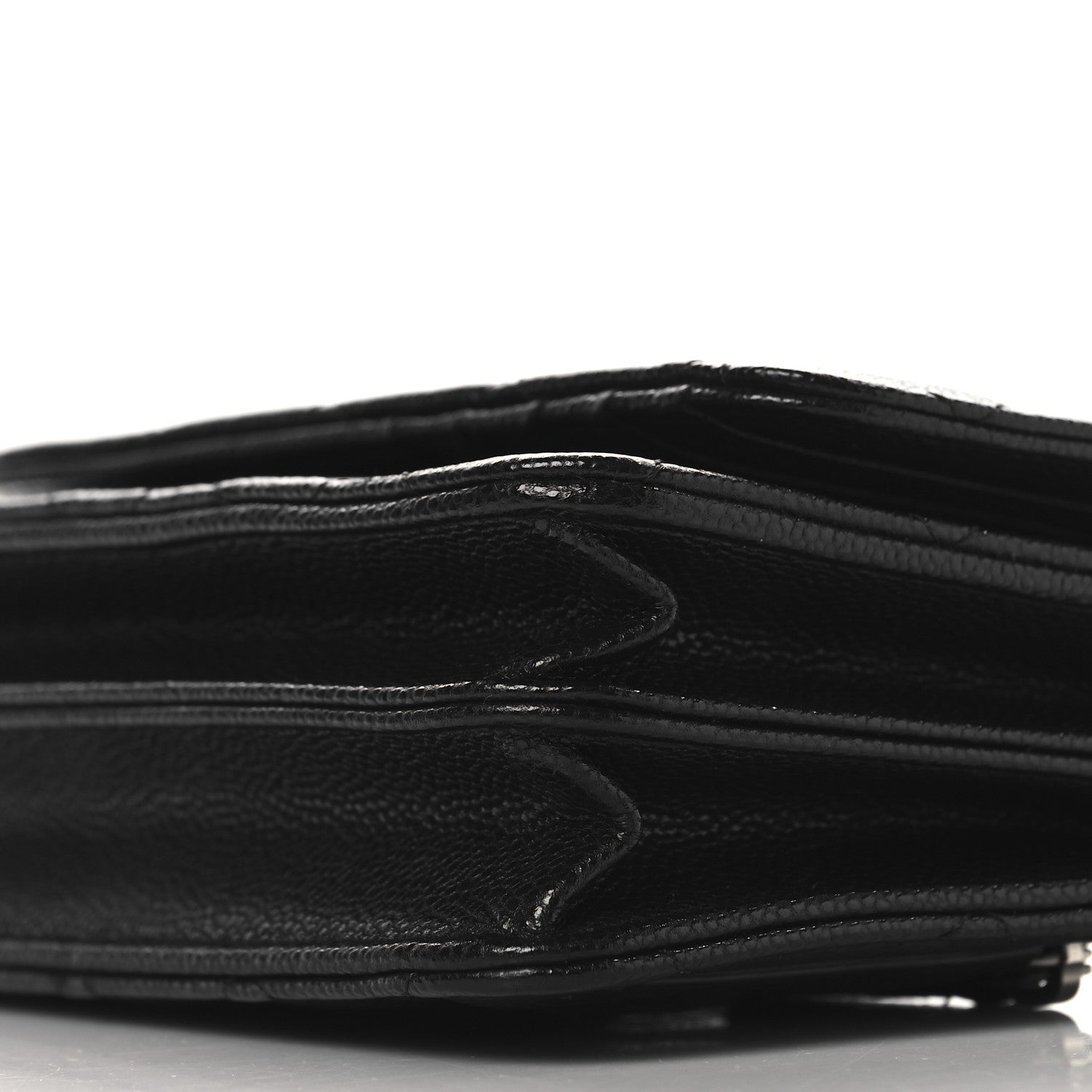 Chanel Caviar Quilted Mini Wallet On Chain WOC Black 10 of 10