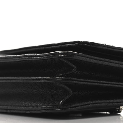 Chanel Caviar Quilted Mini Wallet On Chain WOC Black 10 of 10