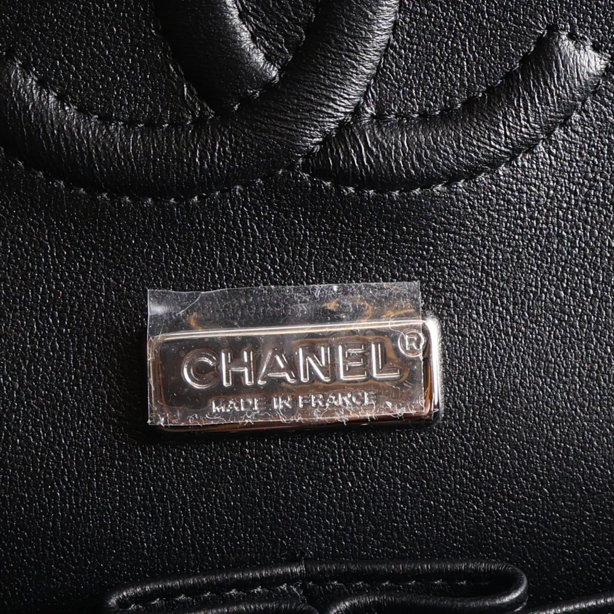 Chanel Denim Crystal Sequin CC Medium Double Flap Black 6 of 10