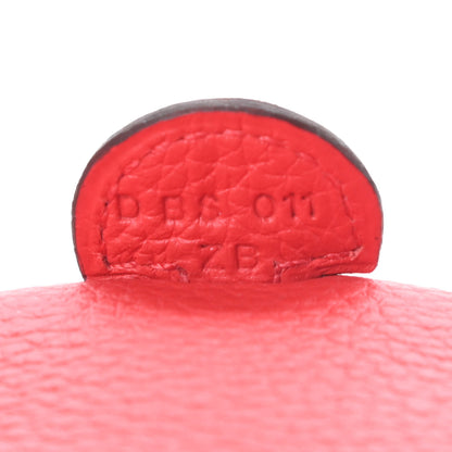 Hermes Taurillon Maurice Evelyne TPM Rouge De Coeur Bleu Du Nord 7 of 11