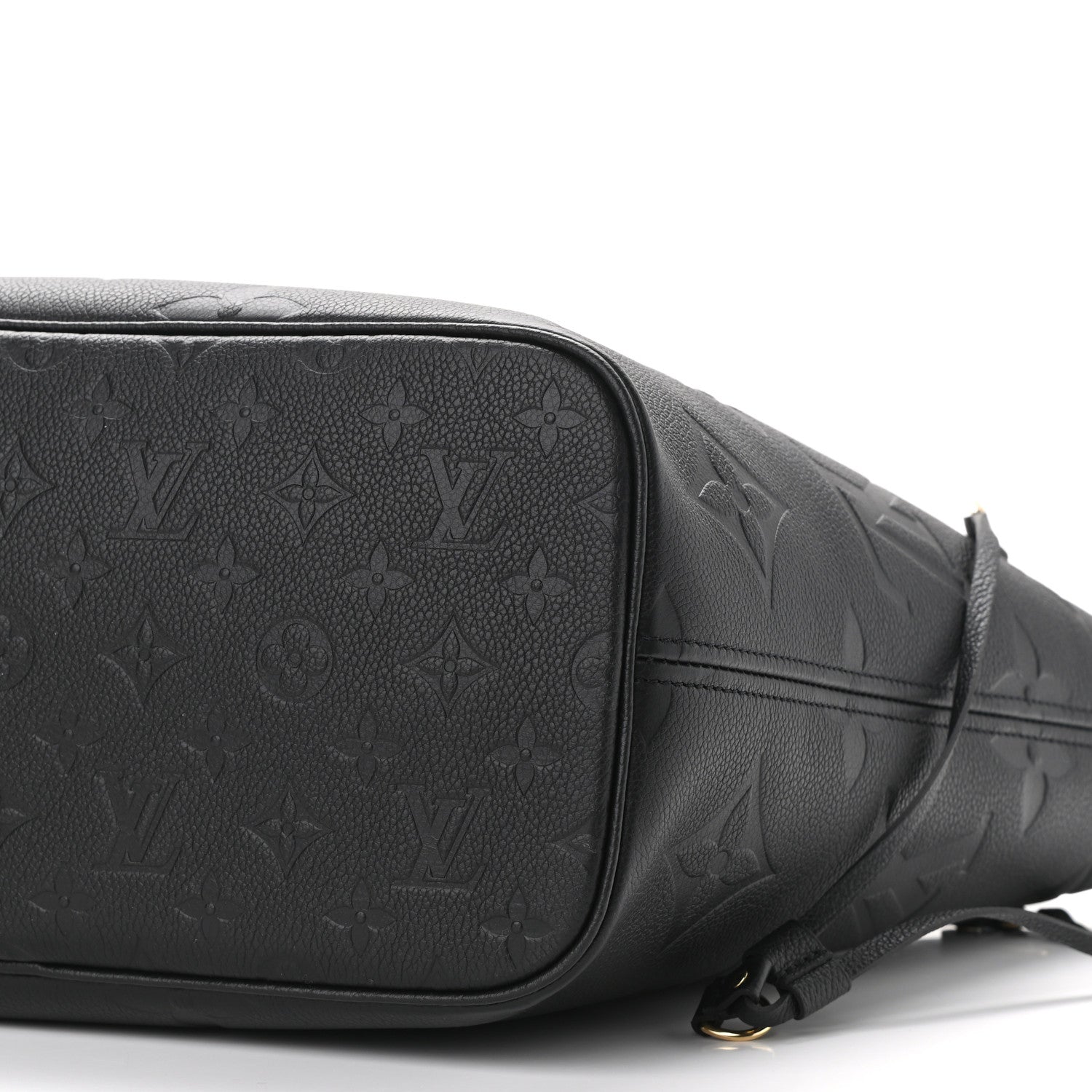 Louis Vuitton Empreinte Monogram Giant Neverfull MM Black 9 of 9