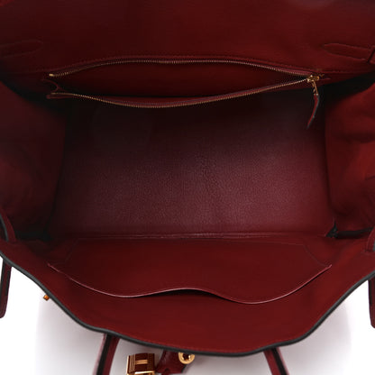 Hermes Togo Birkin 35 Rouge Grenat 4 of 9