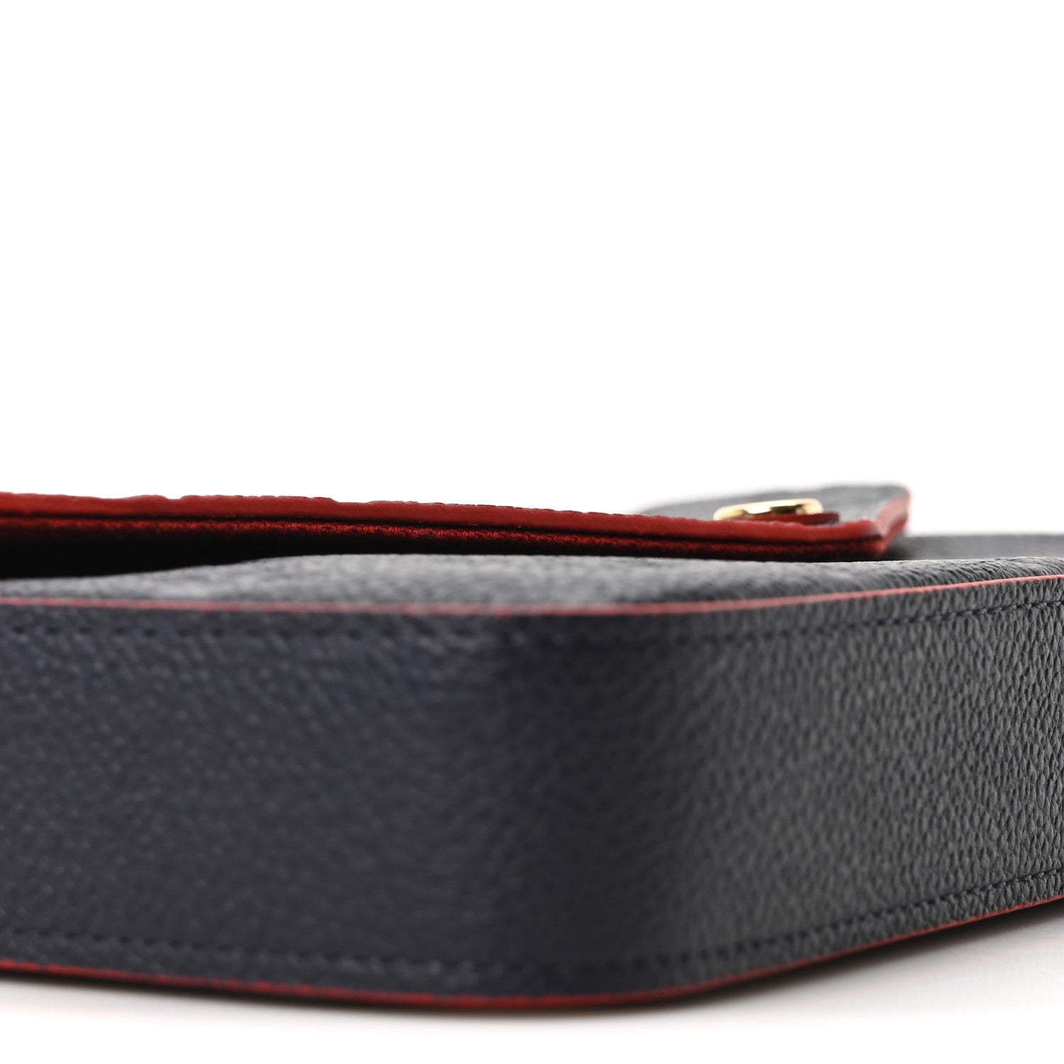 Louis Vuitton Empreinte Pochette Felicie Chain Wallet Marine Rouge 9 of 10