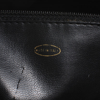Chanel Patent Quilted CC Shoulder Bag Black 7 of 8