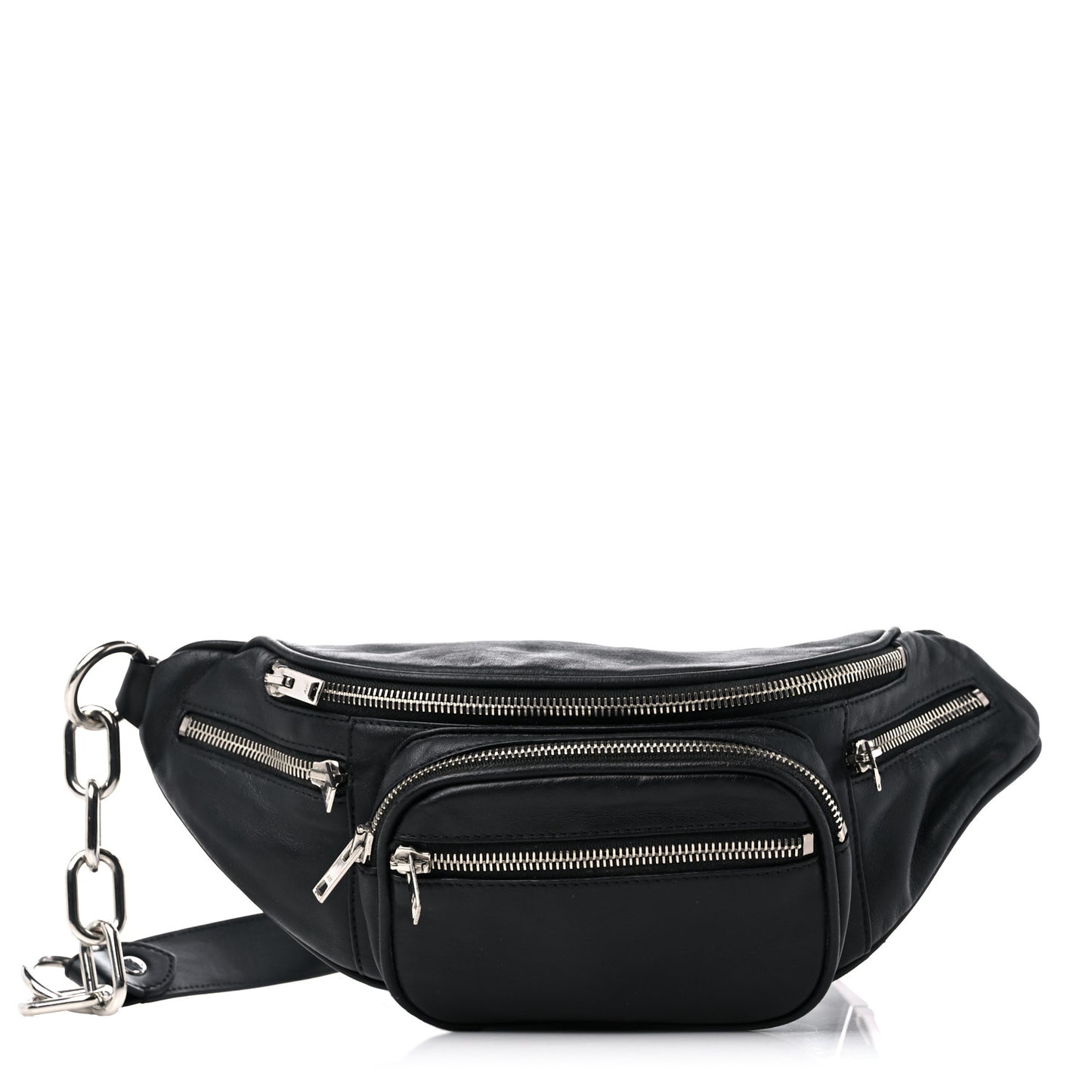 ALEXANDER WANG Lambskin Attica Belt Bag Black