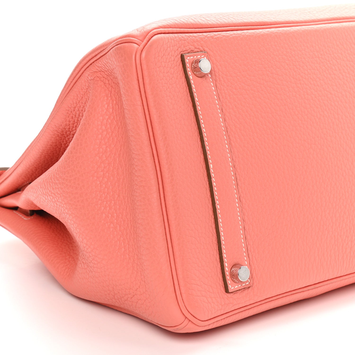 Hermes Taurillon Clemence Birkin 35 Crevette 7 of 9